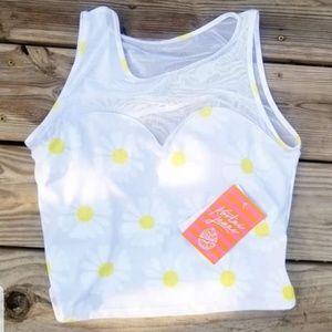 kortni jeane netted top